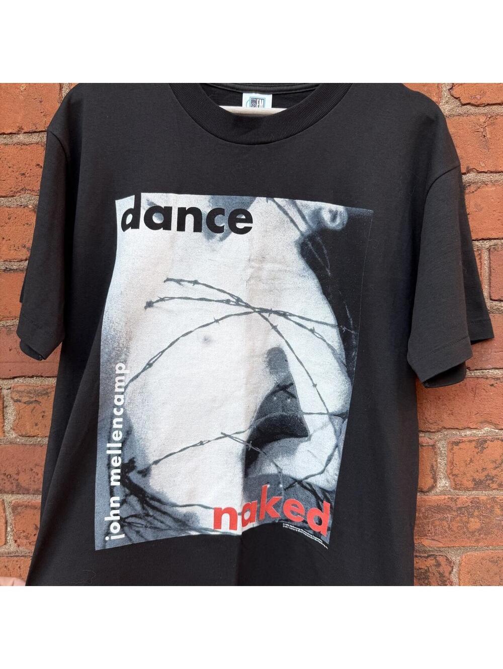 vintage John Mellencamp dance naked tour t shirt 1994 L - Picture 2 of 8